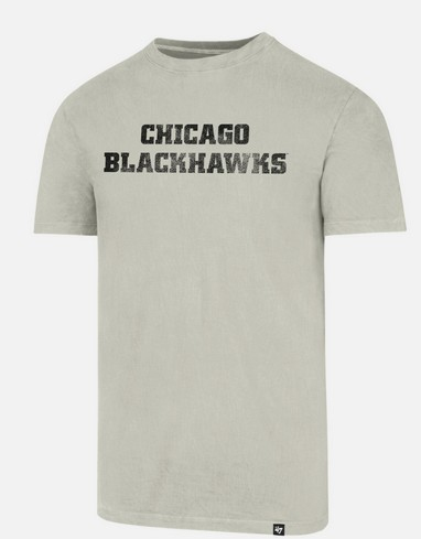 Chicago Blackhawks pánské tričko 47 Inkblock white