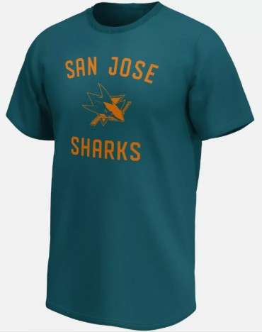 San Jose Sharks pánské tričko 47 Mono Team Atch green