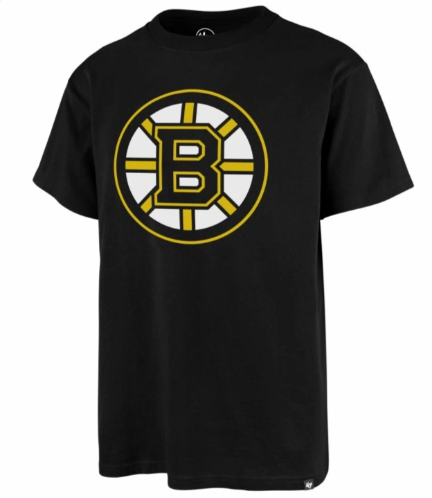 Boston Bruins pánské tričko 47 Basic Logo black