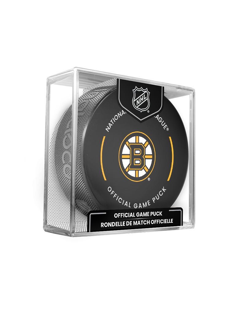 Boston Bruins puk Official Game Puck 2024-2025