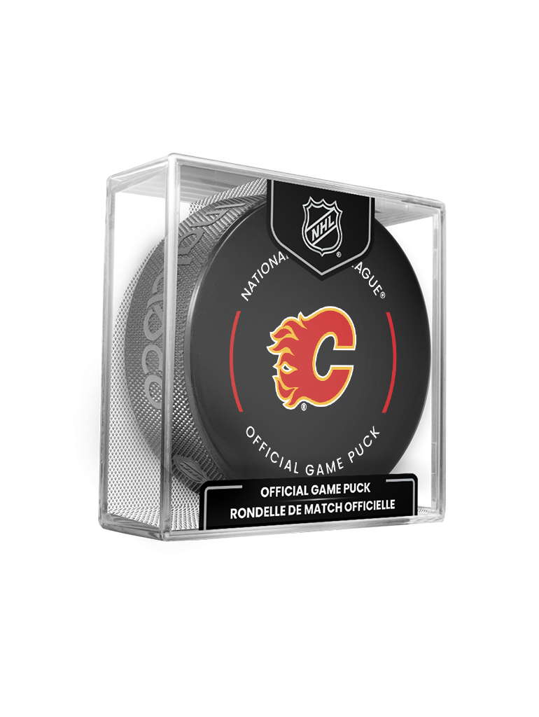Calgary Flames puk Official Game Puck 2024-2025