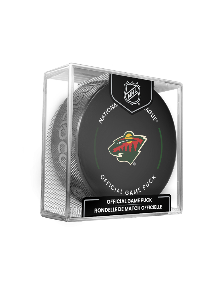 Minnesota Wild puk Official Game Puck 2024-2025