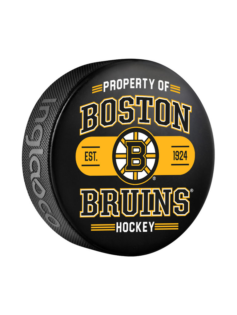 Boston Bruins puk NHL Property Of Souvenir Collector Hockey