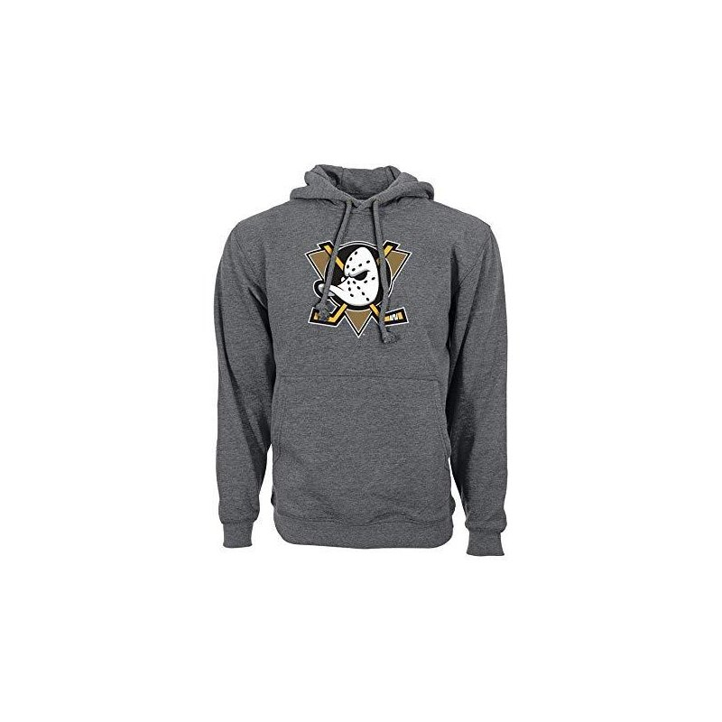 Anaheim Ducks pánská mikina Core Logo Charcoal Slide grey