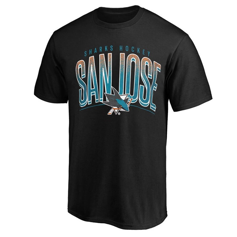 San Jose Sharks pánské tričko Arch Graphic black