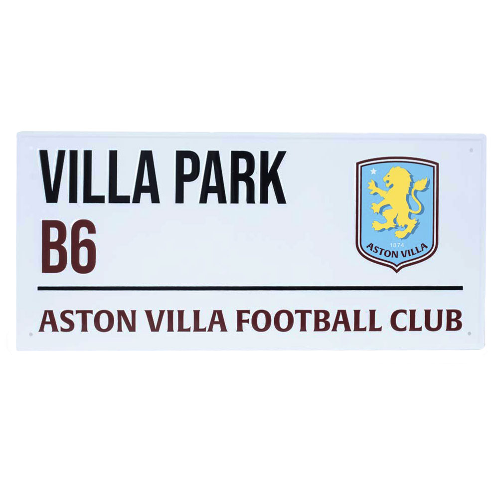 Aston Villa cedule na zeď White Street