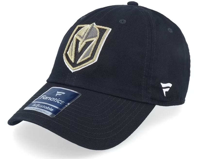 Vegas Golden Knights čepice baseballová kšiltovka Core Black Dad