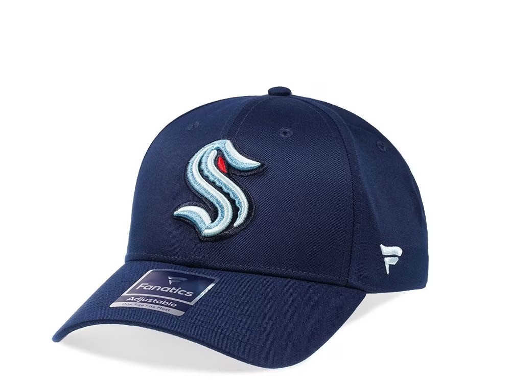 Seattle Kraken čepice baseballová kšiltovka Classic Strapback navy