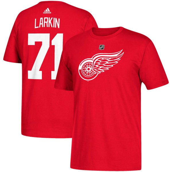 Detroit Red Wings pánské tričko red #71 Dylan Larkin