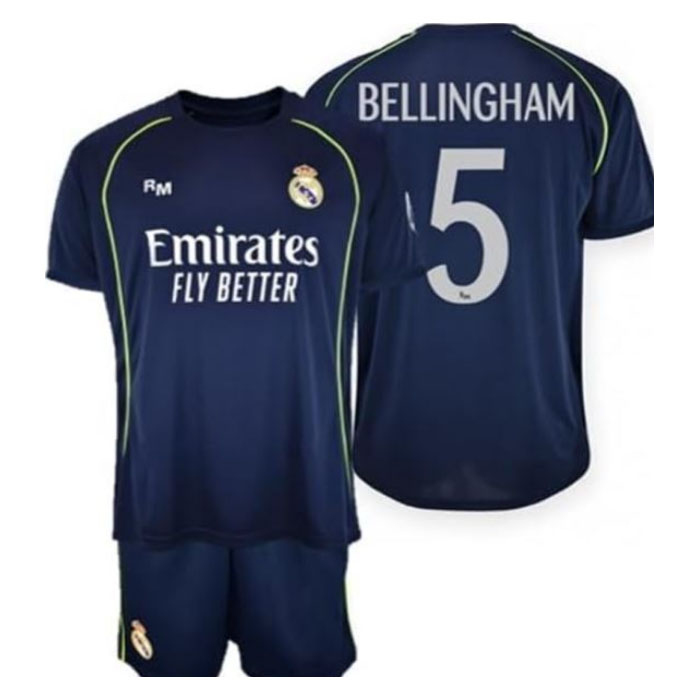 Real Madrid dětský set replica 25/26 Away Bellingham