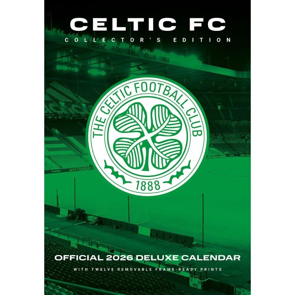 FC Celtic kalendář Deluxe 2026