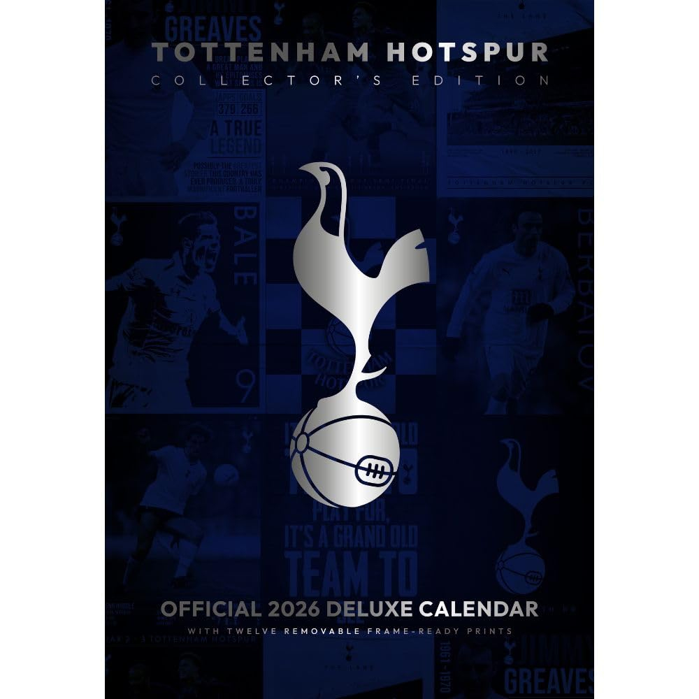 Tottenham Hotspur kalendář Deluxe 2026