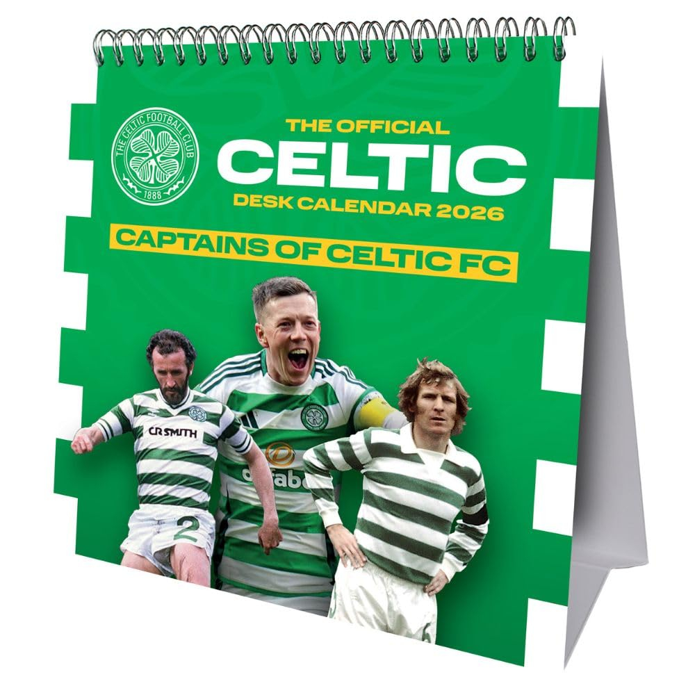 FC Celtic stolní kalendář 2026