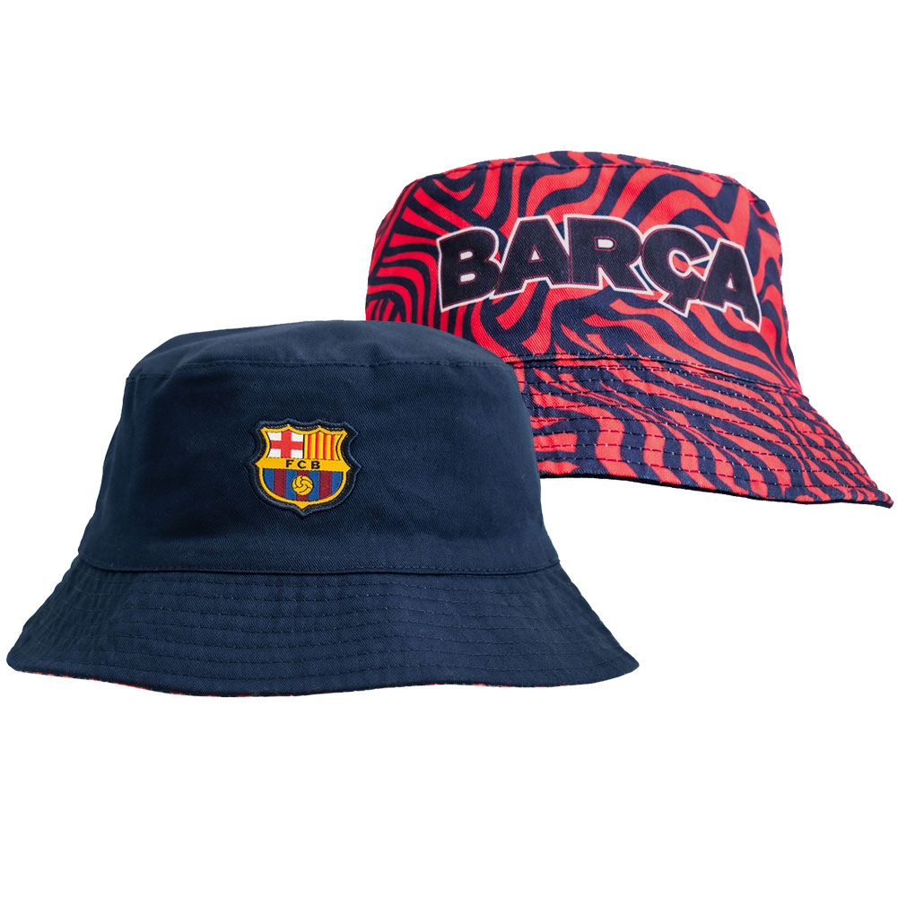 FC Barcelona klobouk reversible navy and red