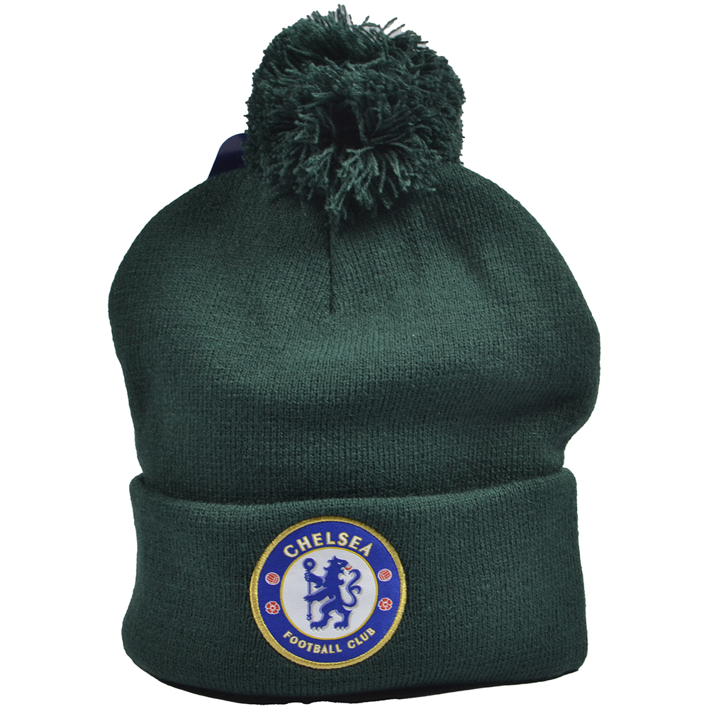 FC Chelsea zimní čepice Bobble green