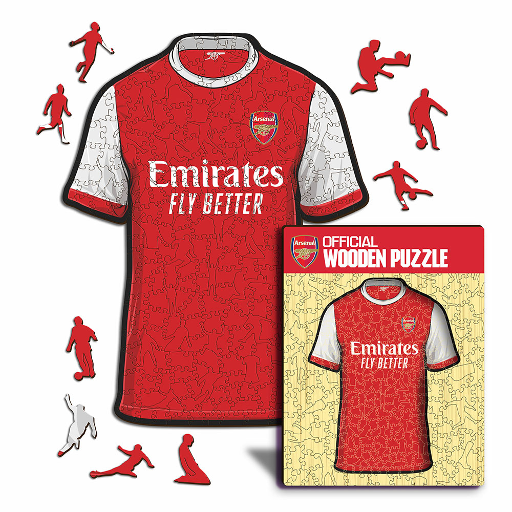 FC Arsenal dřevěné puzzle Jersey 150 pcs