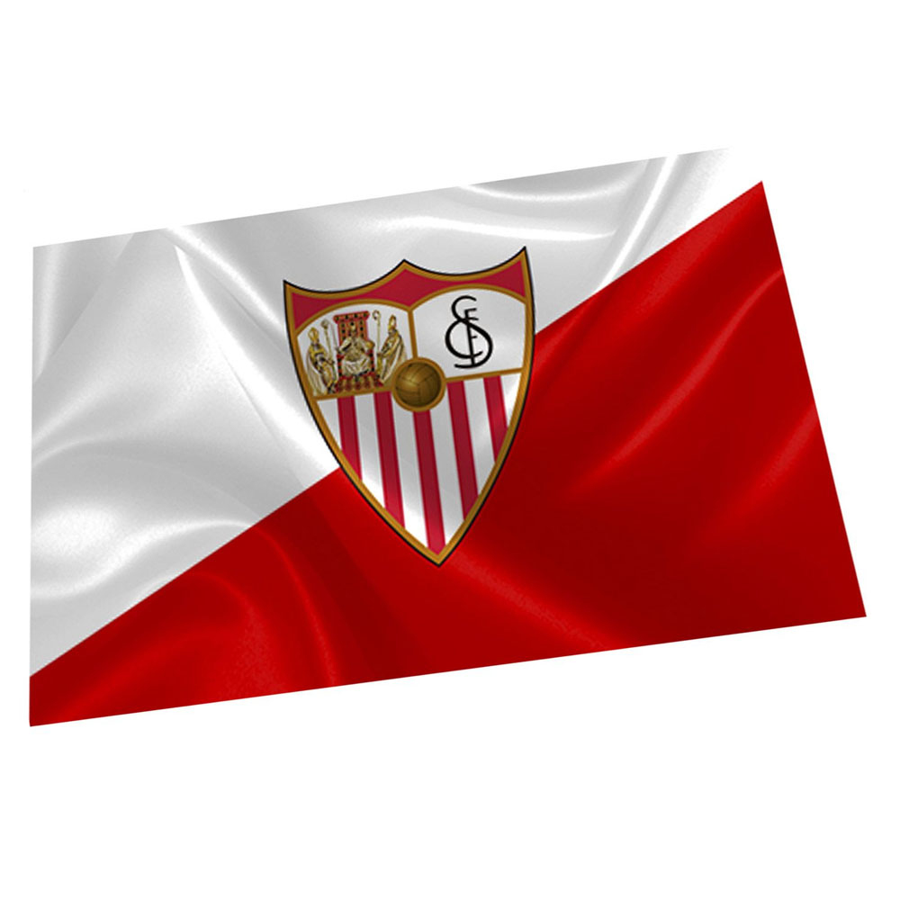 FC Sevilla vlajka Bicolor
