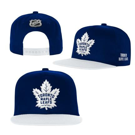 Toronto Maple Leafs dětská čepice flat kšiltovka Essentials Flatbrim Snapback