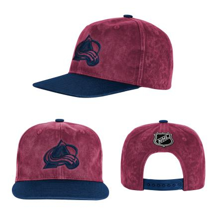 Colorado Avalanche dětská čepice flat kšiltovka True Retro Deadstock Snapback