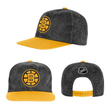 Boston Bruins dětská čepice flat kšiltovka True Retro Deadstock Snapback