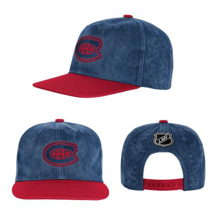 Montreal Canadiens dětská čepice flat kšiltovka True Retro Deadstock Snapback