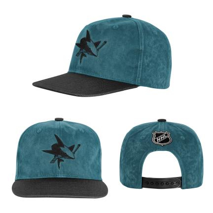 San Jose Sharks dětská čepice flat kšiltovka True Retro Deadstock Snapback