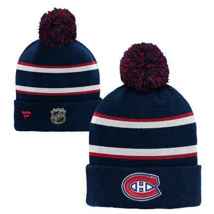 Montreal Canadiens dětská zimní čepice Cuffed Beanie With Pom