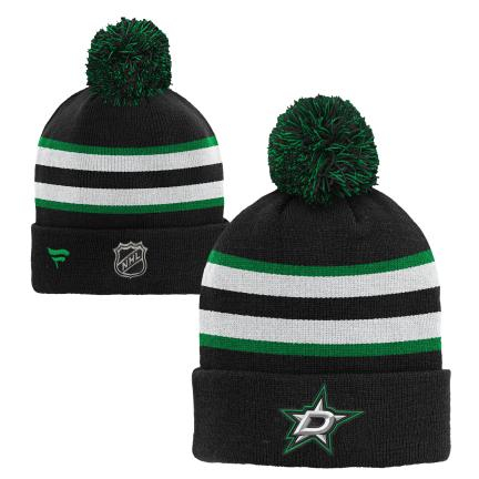 Dallas Stars dětská zimní čepice Cuffed Beanie With Pom