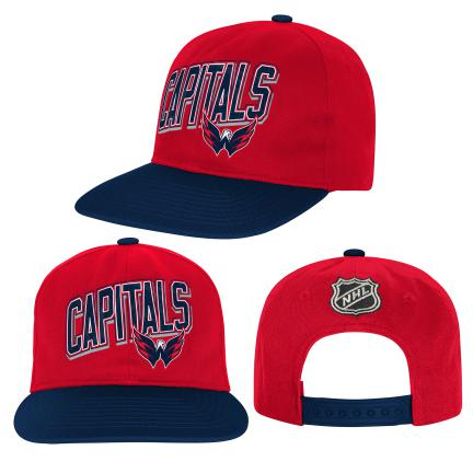 Washington Capitals dětská čepice flat kšiltovka Essentials Deadstock Snapback