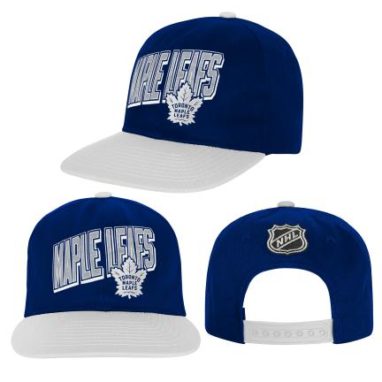 Toronto Maple Leafs dětská čepice flat kšiltovka Essentials Deadstock Snapback