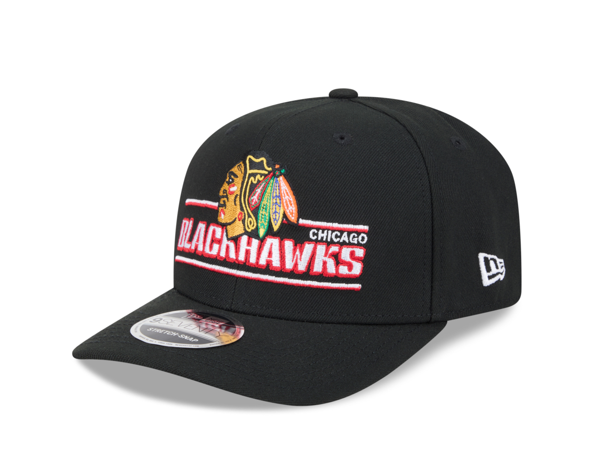 Chicago Blackhawks čepice baseballová kšiltovka New Era 970SS Stated