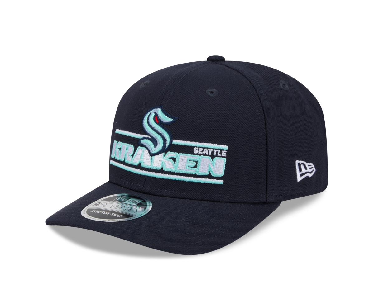 Seattle Kraken čepice baseballová kšiltovka New Era 970SS Stated