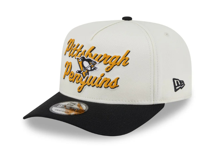 Pittsburgh Penguins čepice baseballová kšiltovka New Era 950AF Chainstitch white