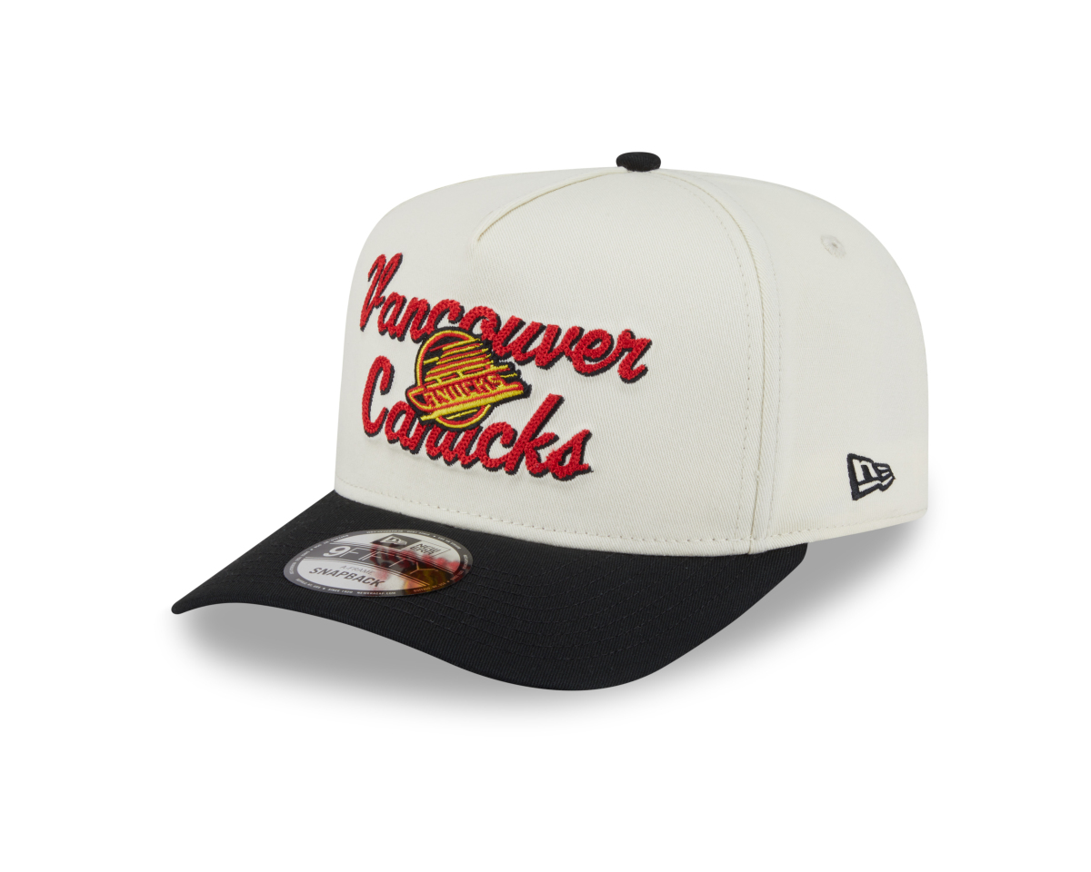 Vancouver Canucks čepice baseballová kšiltovka New Era 950AF Chainstitch white