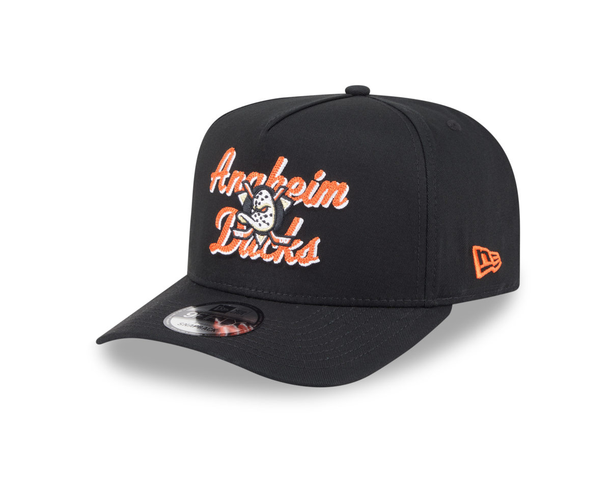 Anaheim Ducks čepice baseballová kšiltovka New Era 950AF Chainstitch black