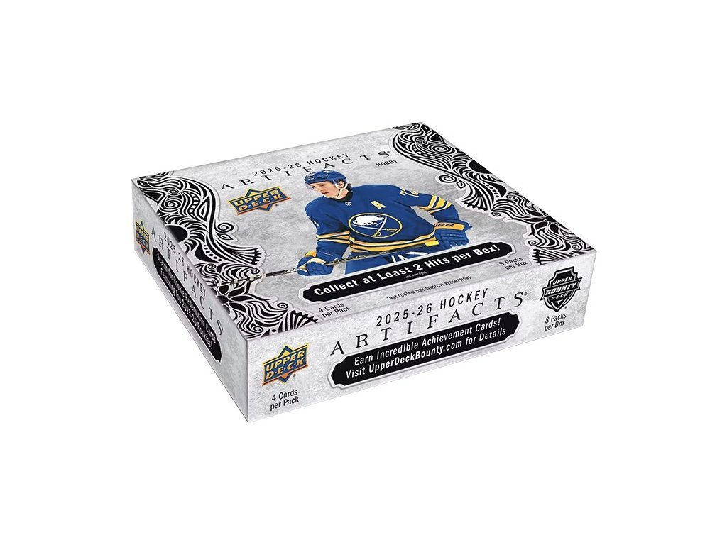 NHL boxy hokejové karty NHL 2025-26 Upper Deck Artifacts Hockey Hobby Box