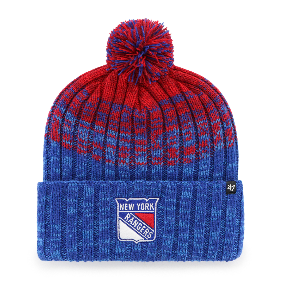 New York Rangers zimní čepice Cascade 47 Cuff Knit Royal