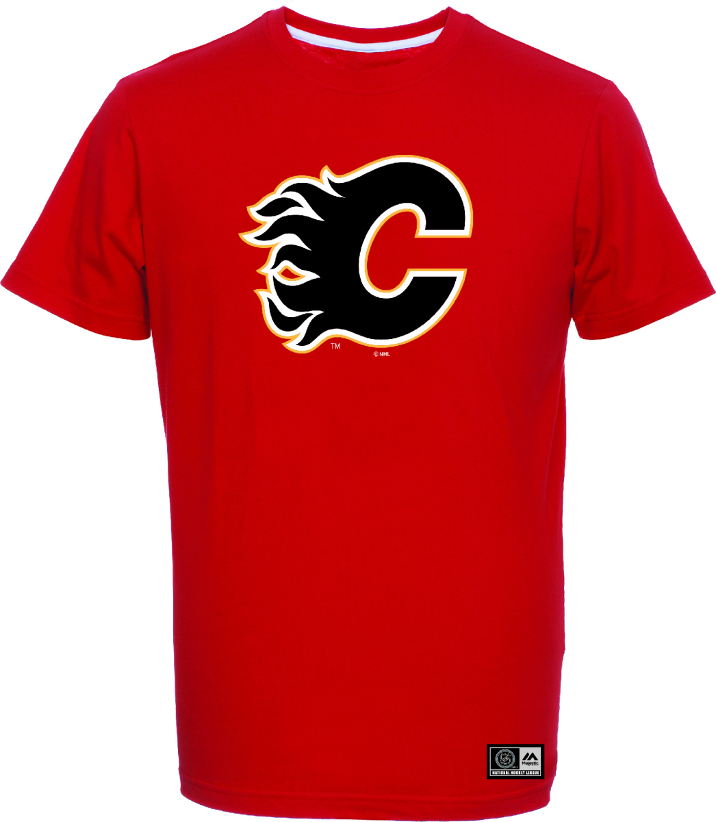 Calgary Flames pánské tričko Logo red