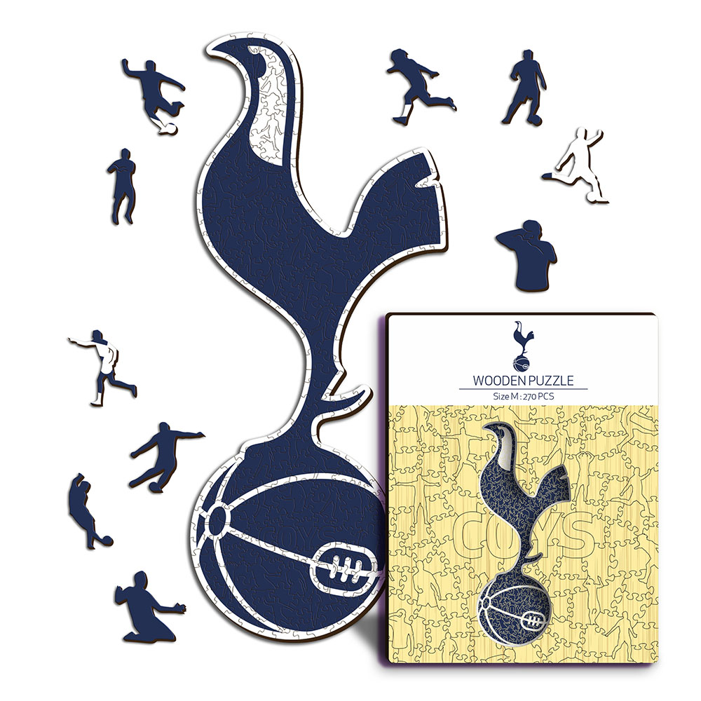 Tottenham Hotspur dřevěné puzzle Crest 270 pcs