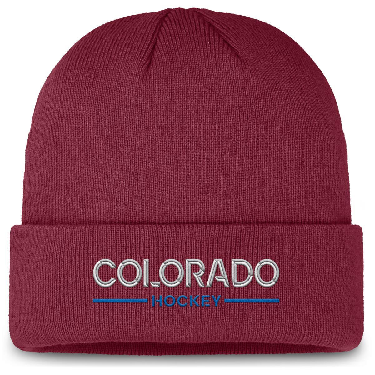 Colorado Avalanche zimní čepice Authentic Pro A/Cap Cuffed