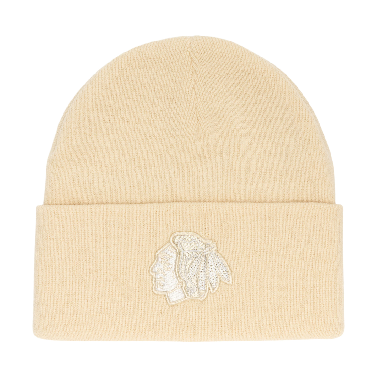 Chicago Blackhawks zimní čepice Fashion Basic Knit yellow