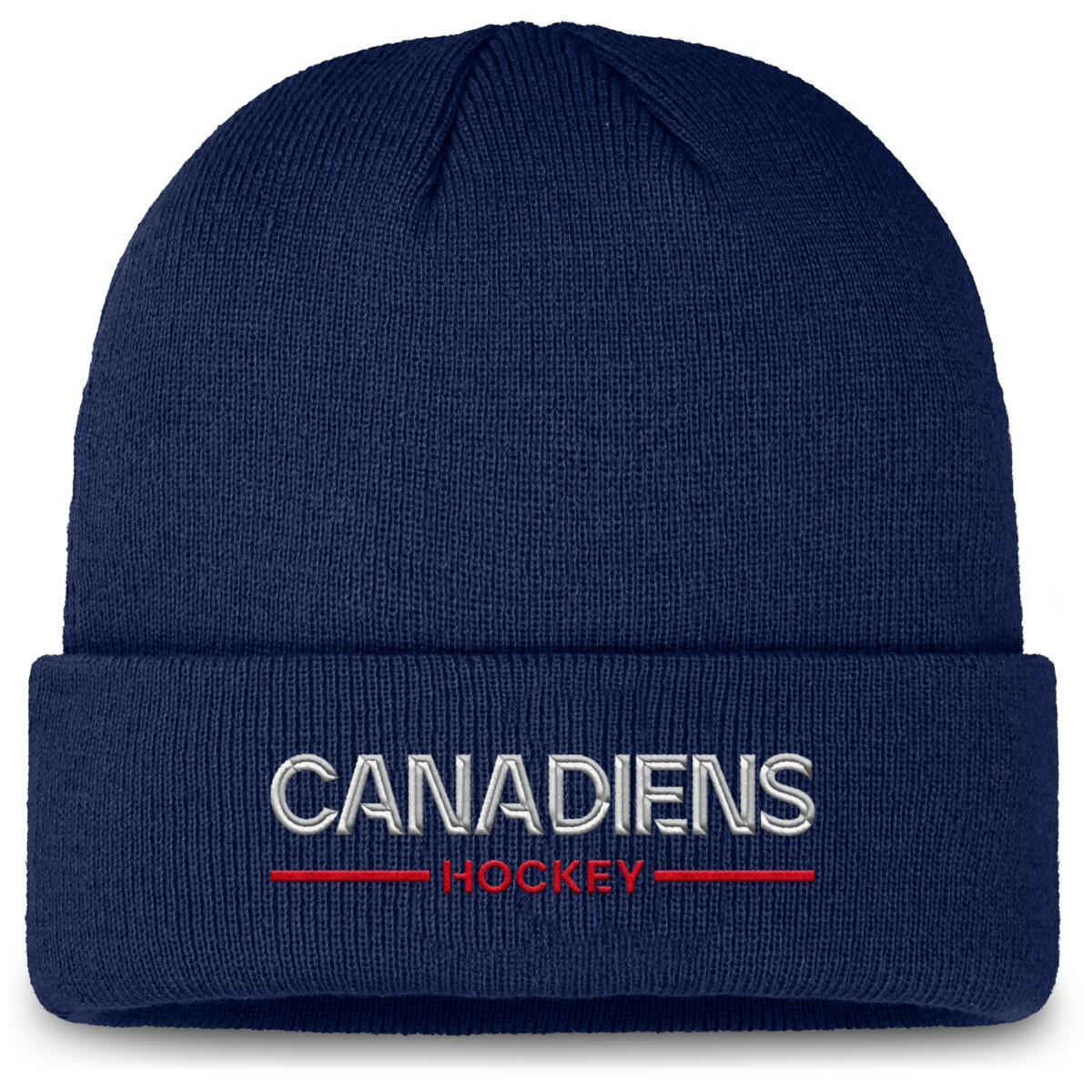 Montreal Canadiens zimní čepice Authentic Pro A/Cap Cuffed Beanie