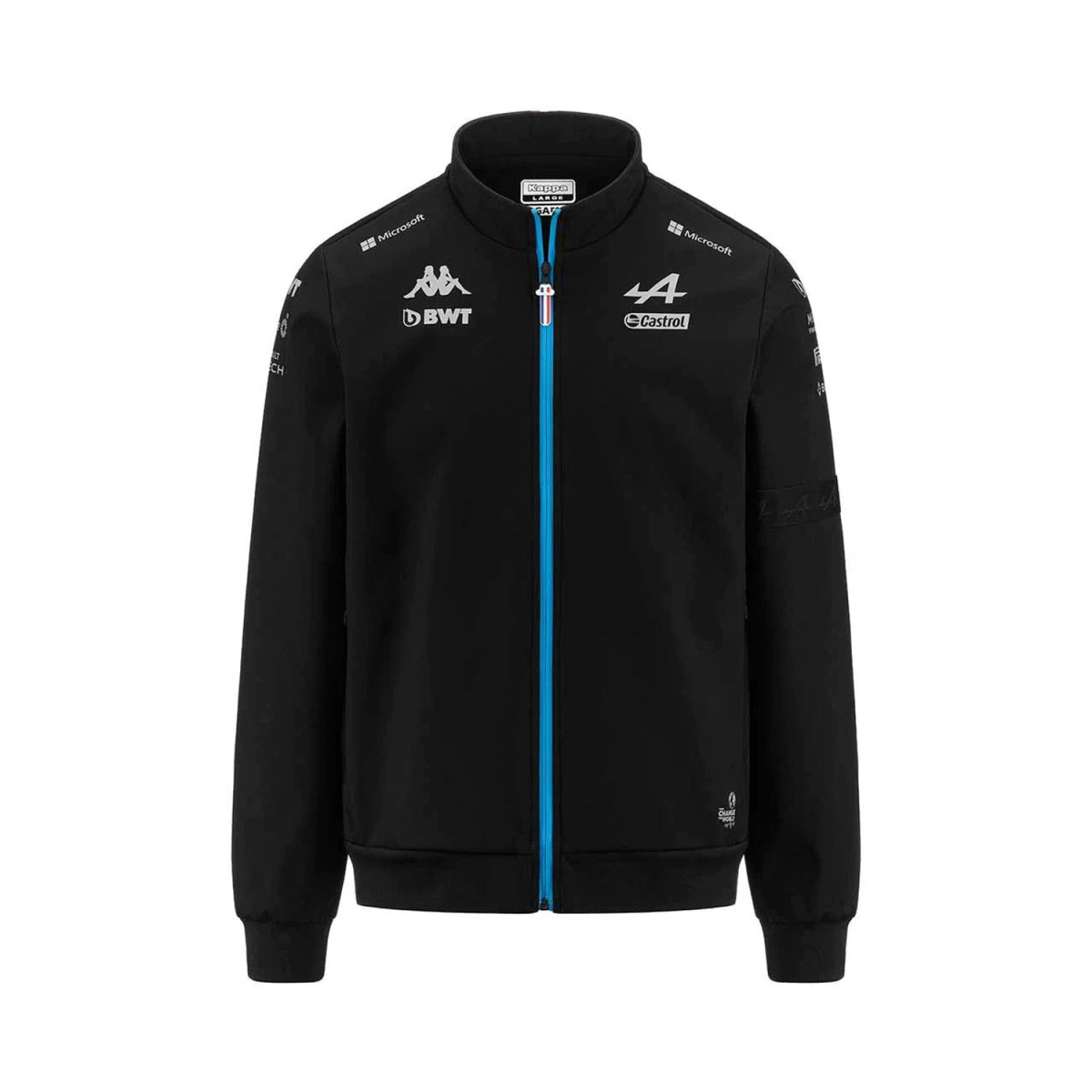 Alpine F1 pánská bunda Softshell black F1 Team 2023