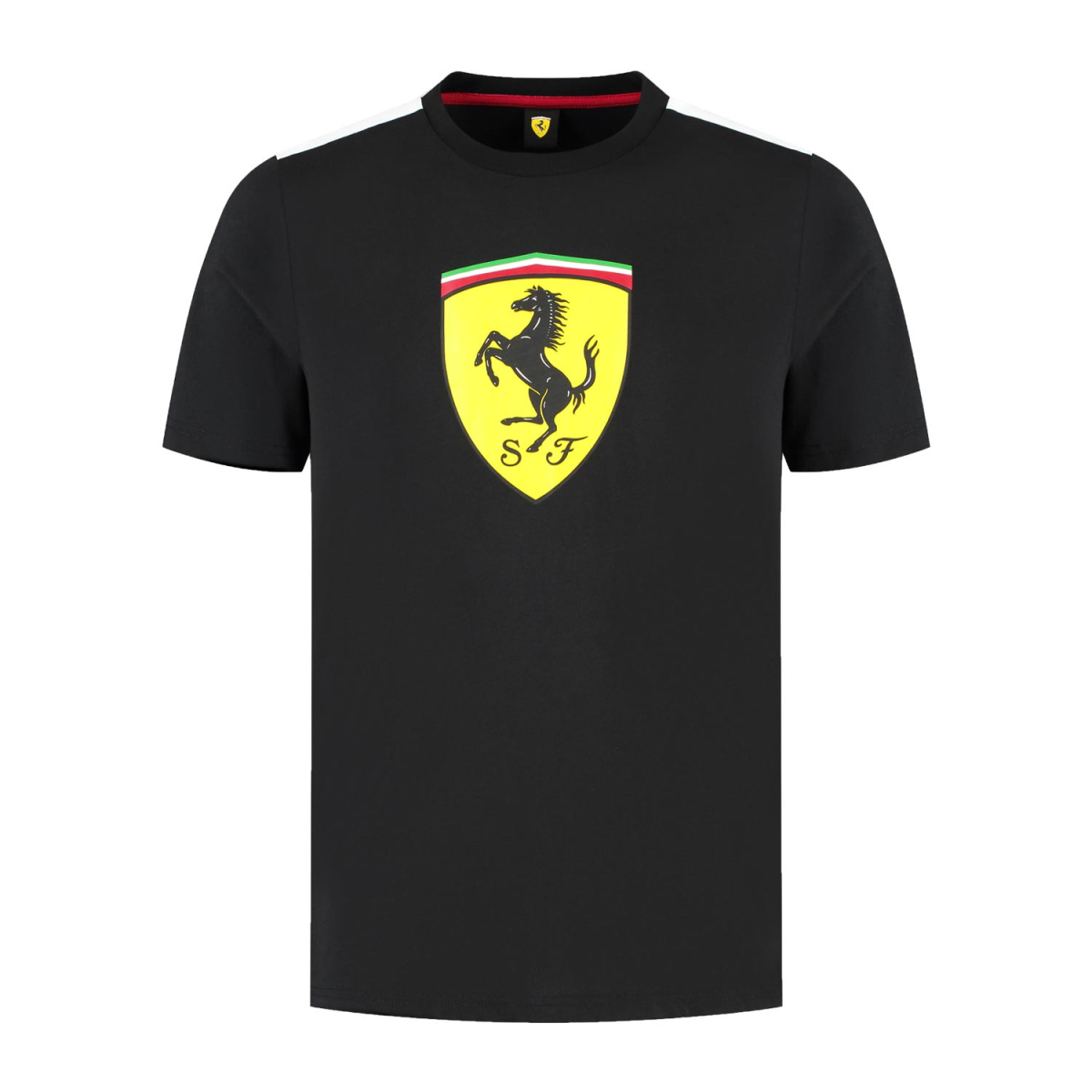 Ferrari pánské tričko Shield black F1 Team 2025