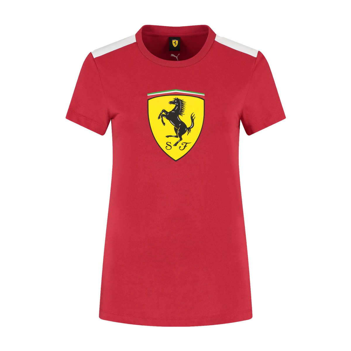 Ferrari dámské tričko Shield red F1 Team 2025