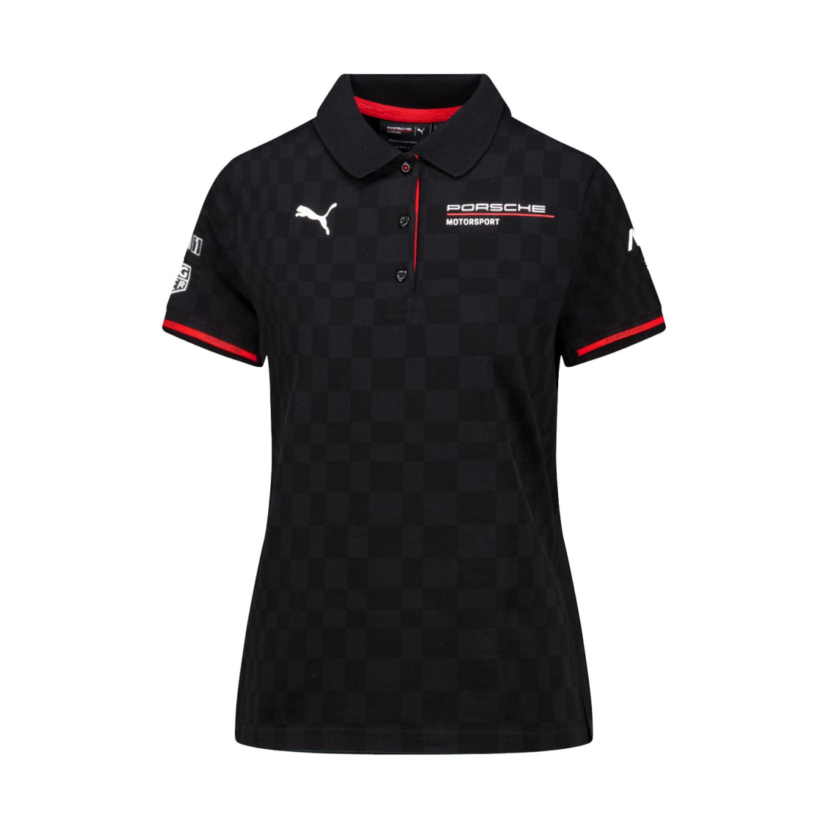 Porsche Motorsport dámské polo tričko official Teamline Replica black 2025