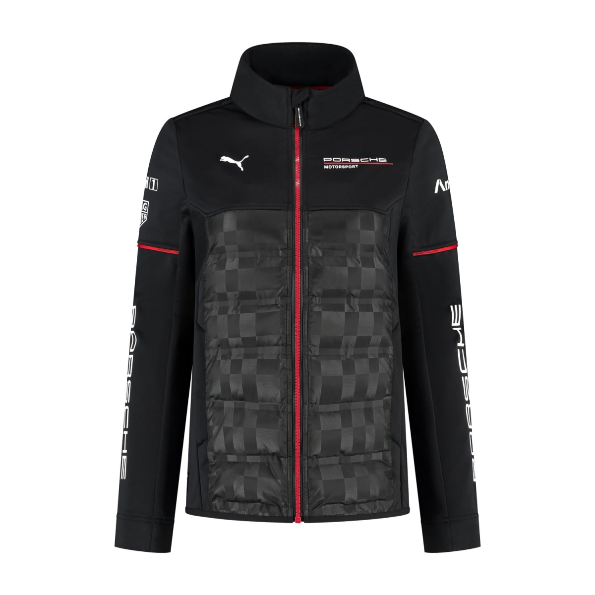 Porsche Motorsport dámská bunda Hybrid official Teamline Replica black 2025