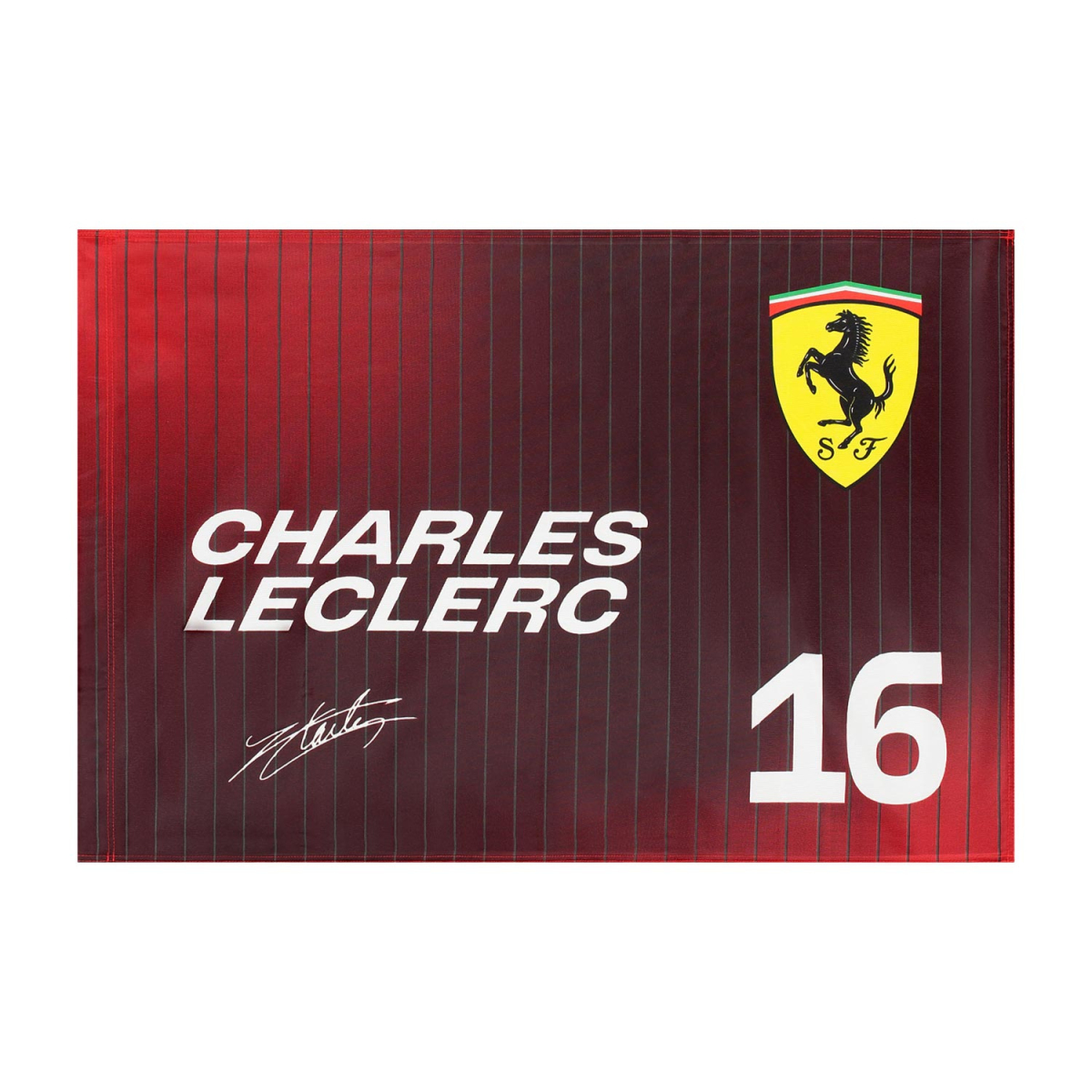 Ferrari vlajka Charles Leclerc F1 Team 2025