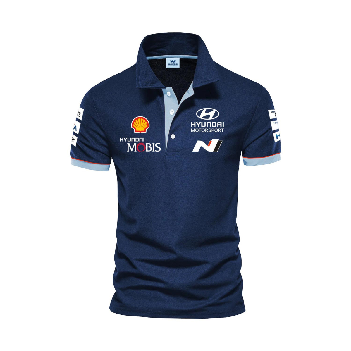 Hyundai Motorsport pánské polo tričko navy 2025
