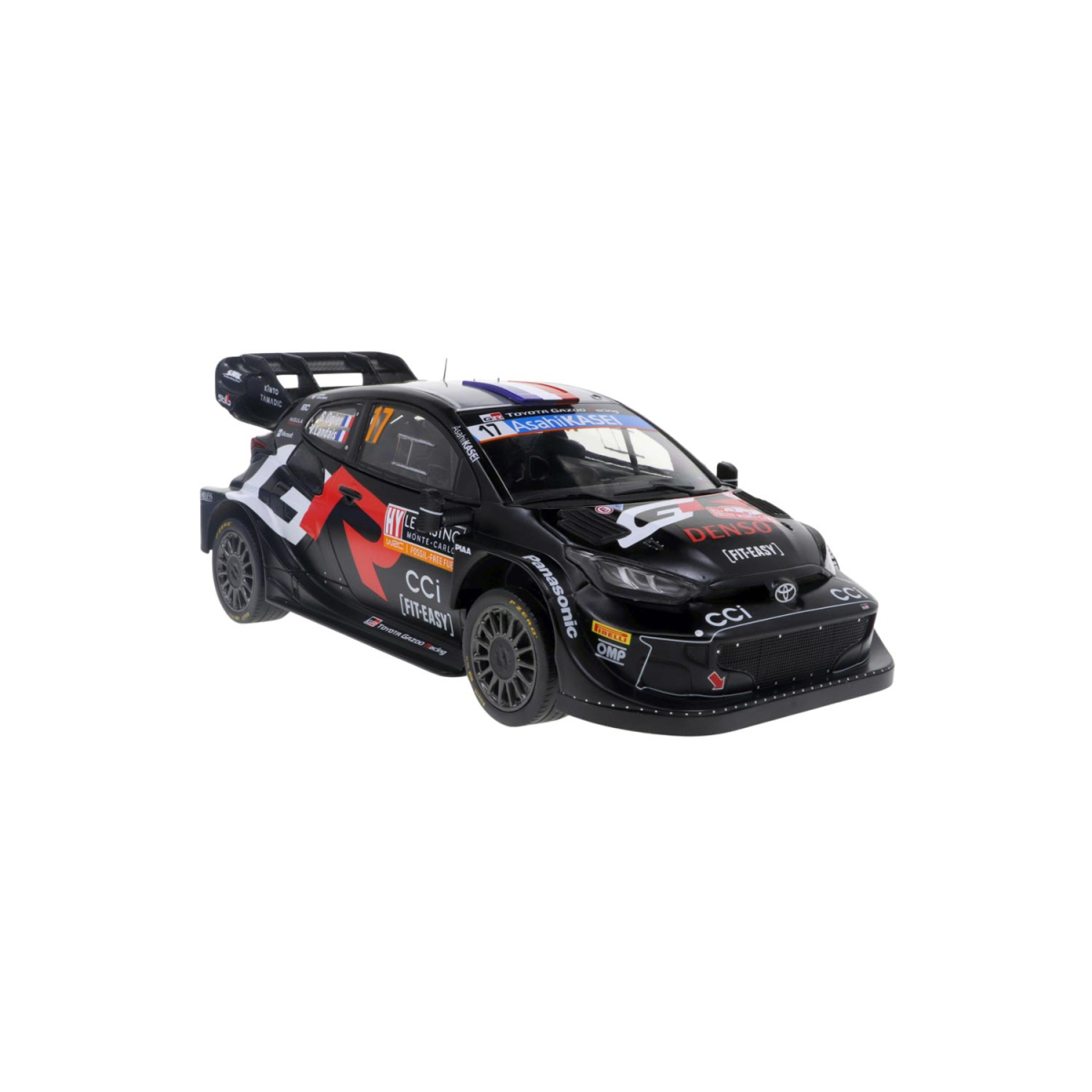 Toyota Gazoo Racing model 1/43 GR Yaris Rally1 Monte Carlo